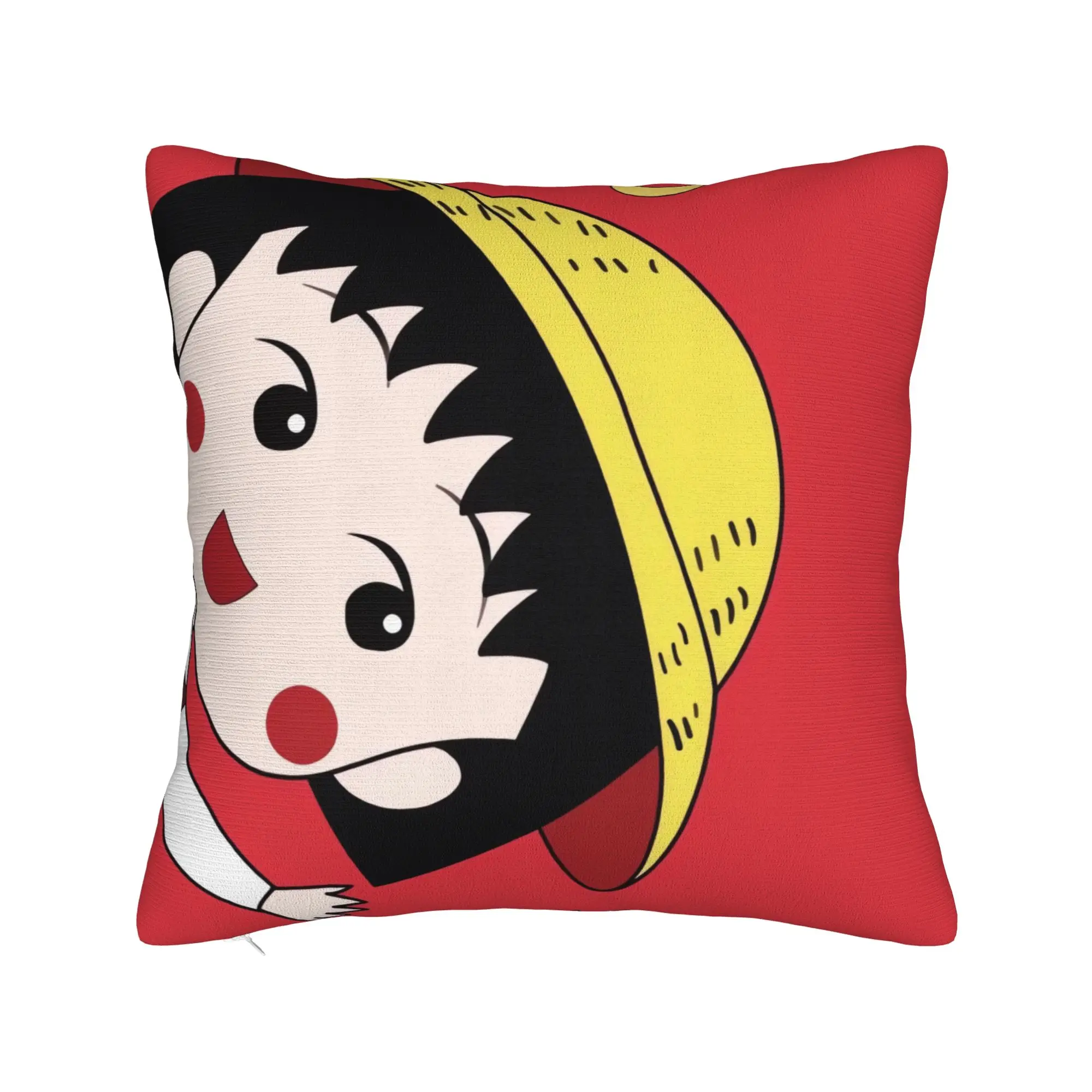 Chibi Maruko-chan Pillow Cover  Comfy Cushion Cover Fashion Pillow Case For Sofa Car Home Decor