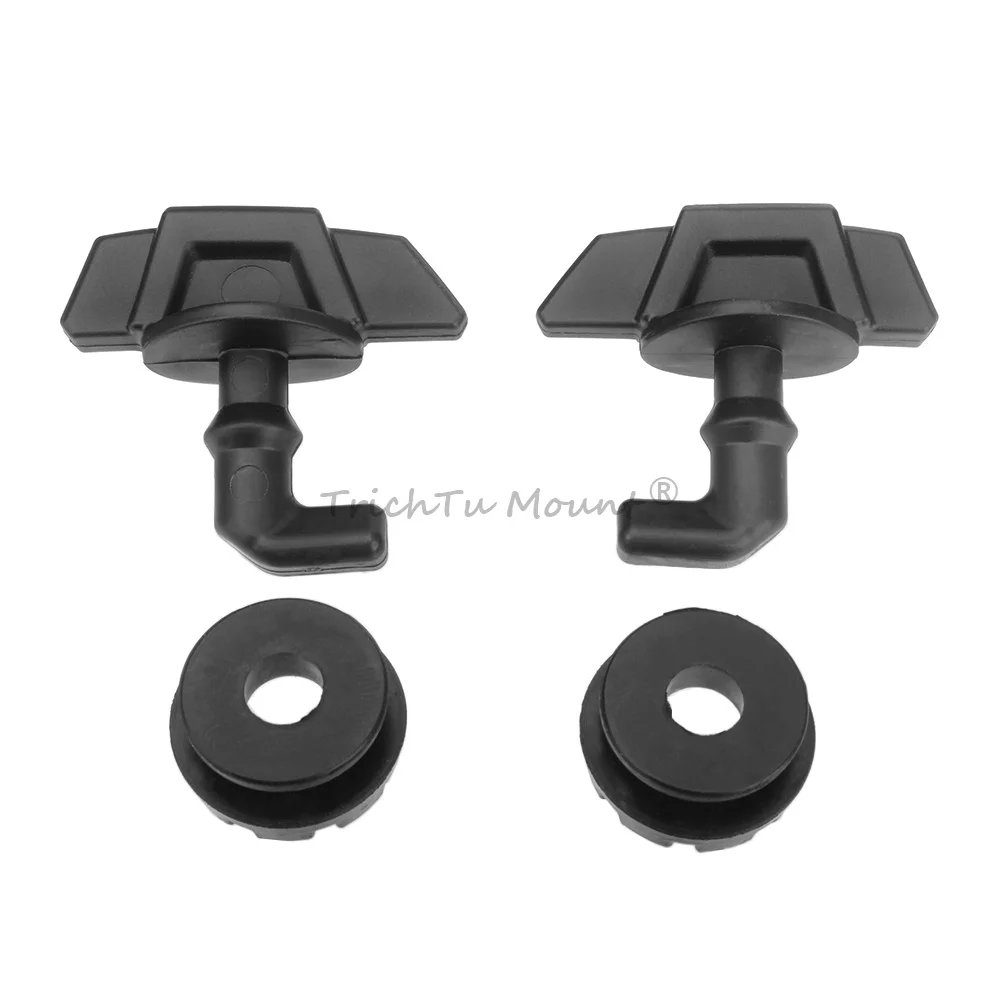 Universal Black Latch Toggles Grommets Kit ABS Plastic & Rubber Compatible with Sportsman 1000 XP 2015-2024