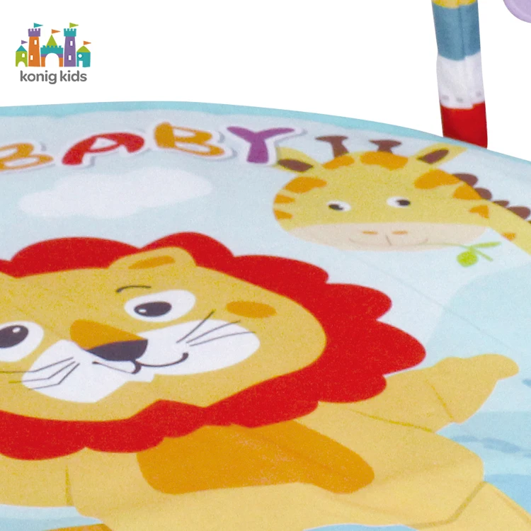 Konig Kids New New Design Little Round Baby Play Mat Activity Gym With PVC Bag Development Baby Blanket Play Gym