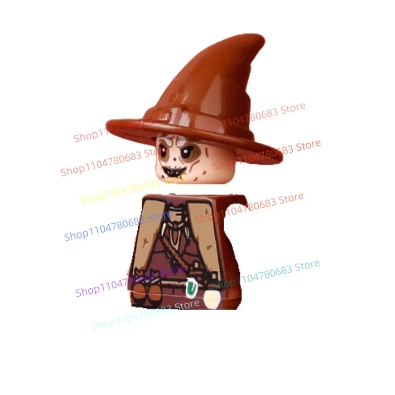 Klocki MOC Anime Kreskówka Średniowieczna Wiedźma Mini Model Akcesoria Hobby Ozdoby Kolekcja Zabawki Prezenty Świąteczne