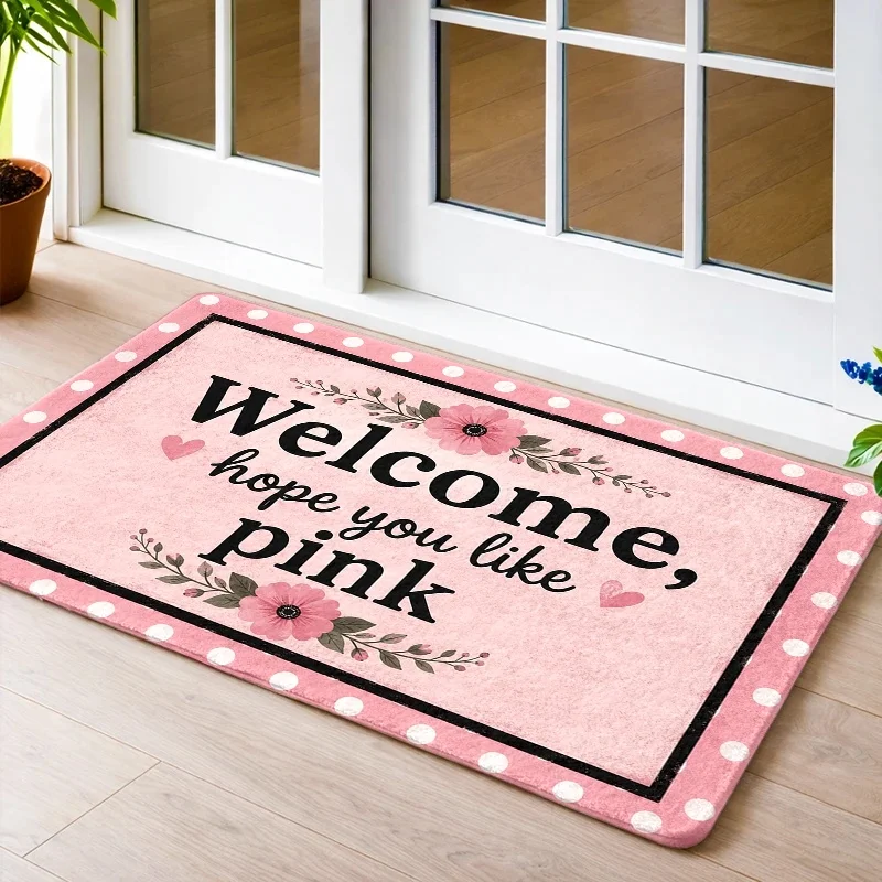 Pink‑Floral‑Polka‑Dot 