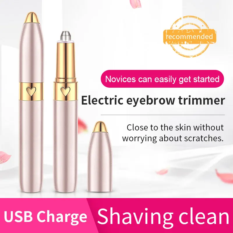 Beauty Product for Women Personal New Eyebrow Hair Removal Machine Shaping Mini Eyebrow Trimmer Electric Eyebrow Trimmer