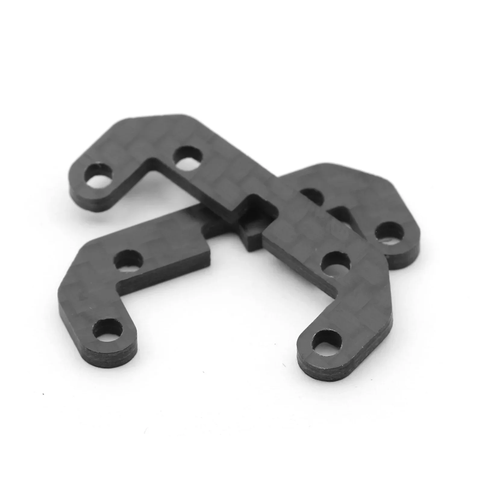 Carbon Fiber 54514 Anti-Roll Bar Mount Plate for Tamiya TT02 1/10 RC Car - High-Strength & Stabilization-Optimized Upgrade Parts