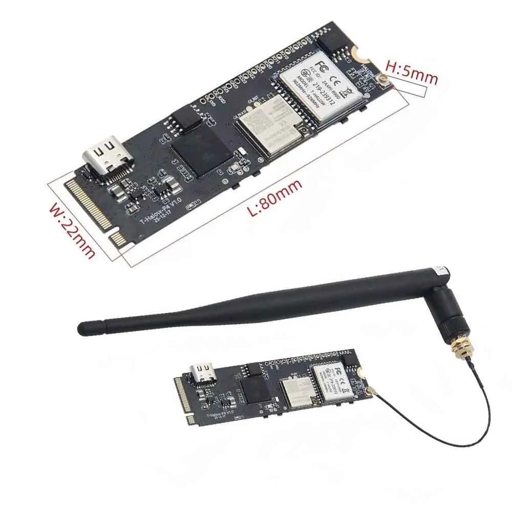 ESP32-P4 Development Board Wi-Fi 6 BLE 5 M.2 Slot MIPI CSI DSI Camera Interface 1080P 16MB Flash 8MB PSRAM IoT Wireless Module