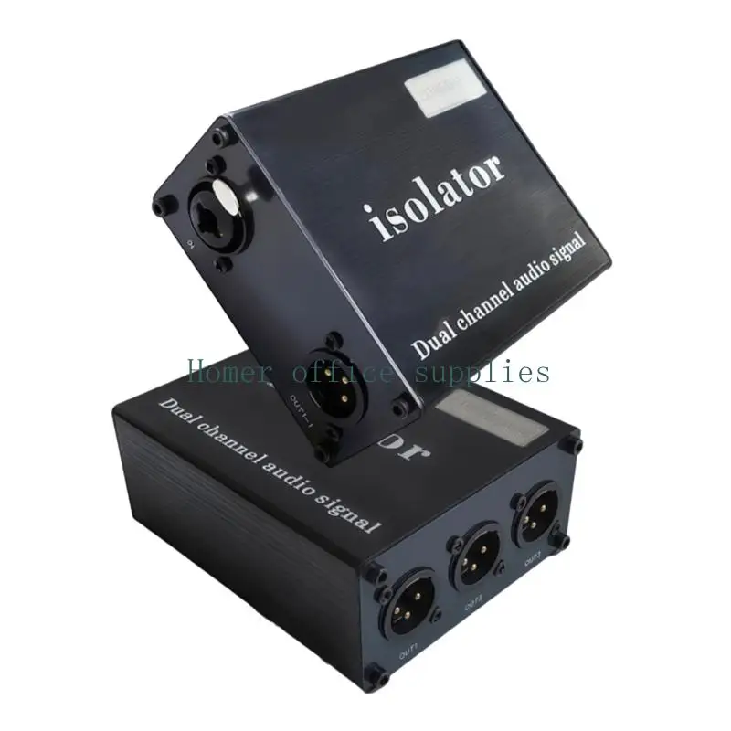 K43B Compactly Mixer Routing Auditory Isolator Box with Metal Housing Build
