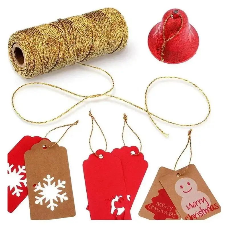 1,5 mm 100 Meter farbiges Makramee-Seil, Band, Schleifen, Bastelzubehör, DIY-Geschenkverpackung, Nähgarn, gedrehter Faden, Textildekoration – Detail 8