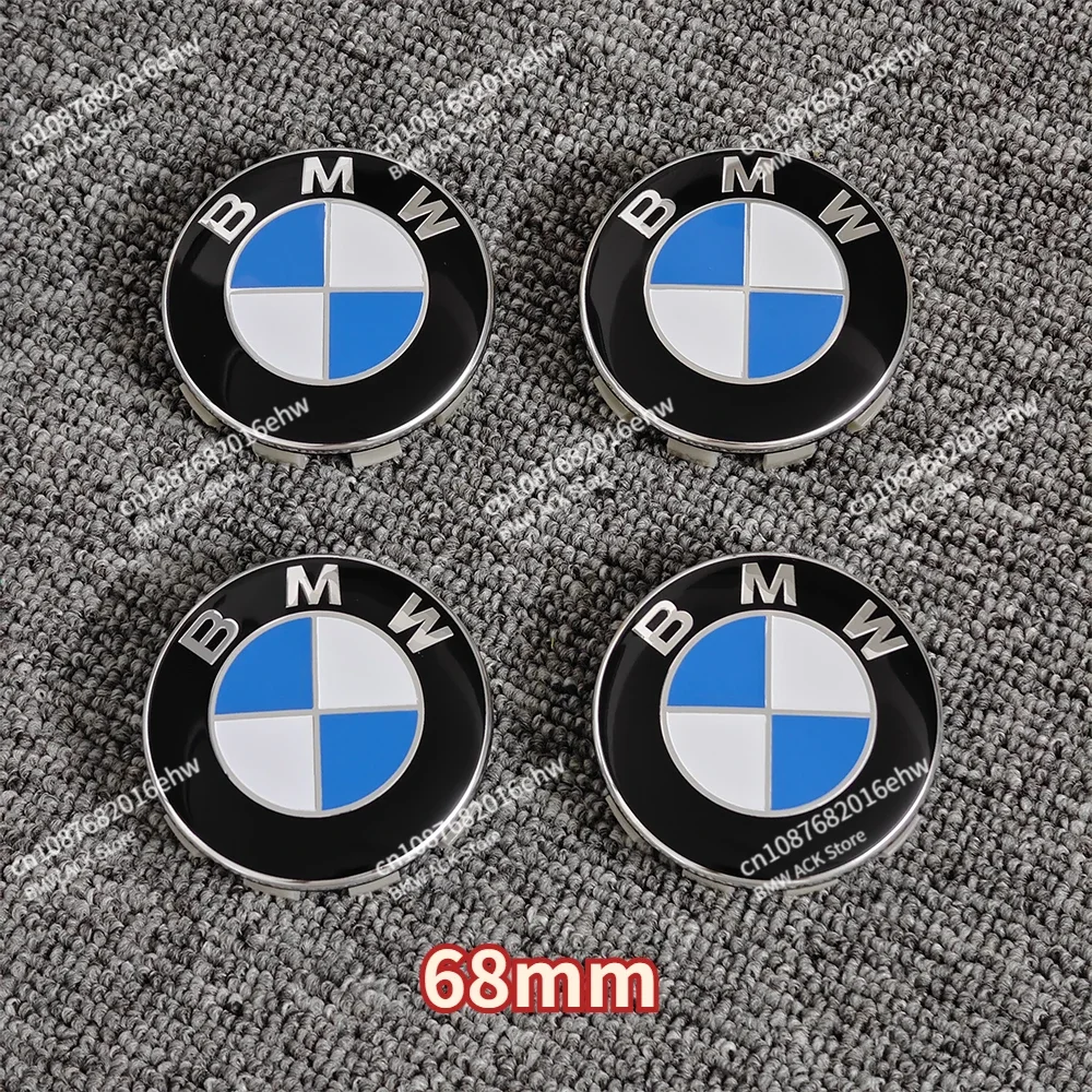 4Pcs 56MM 68MM Car Wheel Center caps For BMW F20 F22 F23 MF10 MF12 MF13 F85 F86 E90 E91 F33 F34 F36 F10 F11 F18 F06 F12 F13 F01