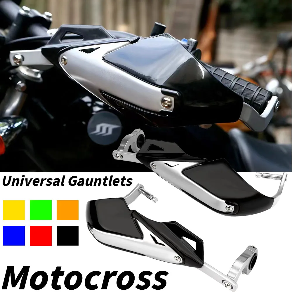 

1 Pair 22mm Motocross Hand Guard Handle Protector Shield HandGuards Protection Gear for Motorcycle Dirt Bike Pit Bike ATV Quads