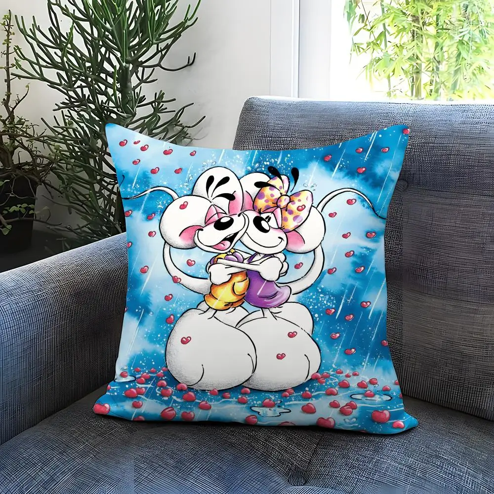 Beliebter Diddl Kissenbezug Komfortabler Wendekissenbezug Ideal für Auto, Sofa, Schlafzimmer & Mehr