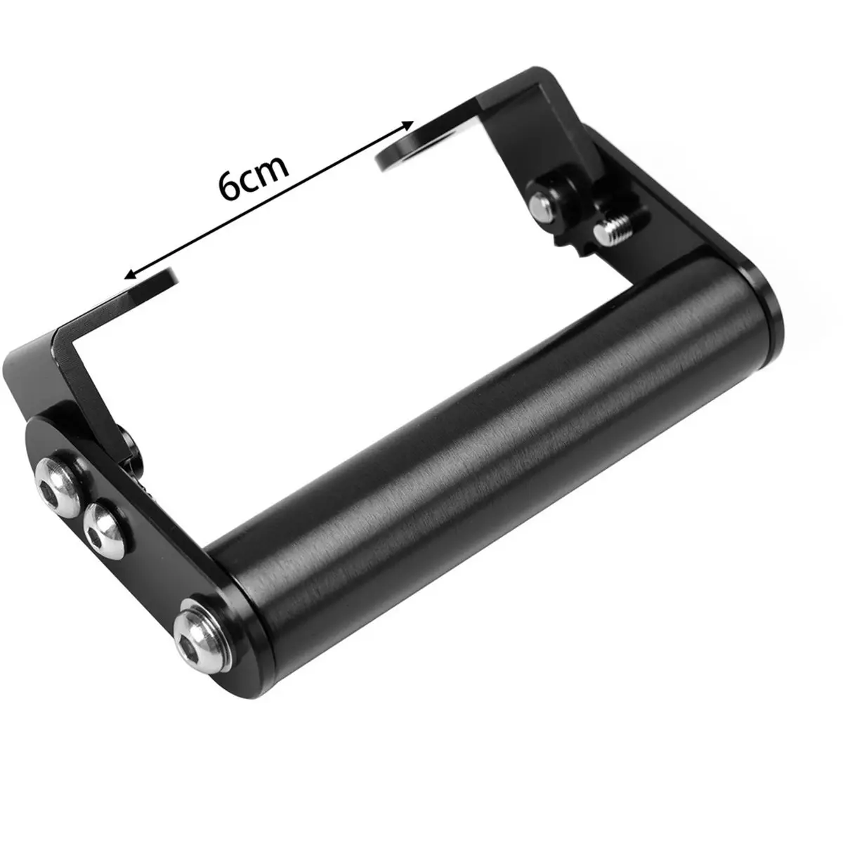 Phone Navigation Bracket Gps Extend Bracket 22Mm Black for Motorbike Motocycle