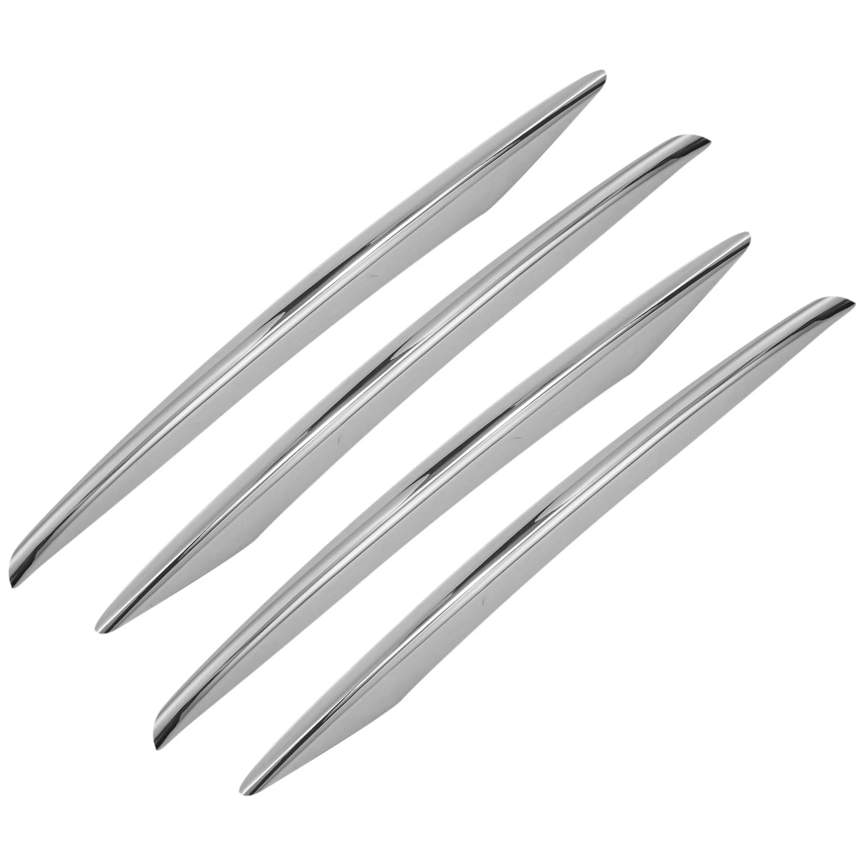 4 шт., хромированные передние противотуманные фары ABS для Mercedes Benz E Class W213 E200 E300 2016 2017 2018 2019 E43, автомобильные аксессуары