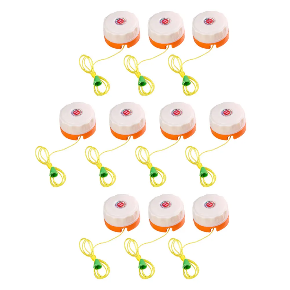 

10pcs Pull For Lamps Ceiling Fan Switches Light Pull Switches Plastic Cord Replacement Hanging Pendant Decorative Rope Switch