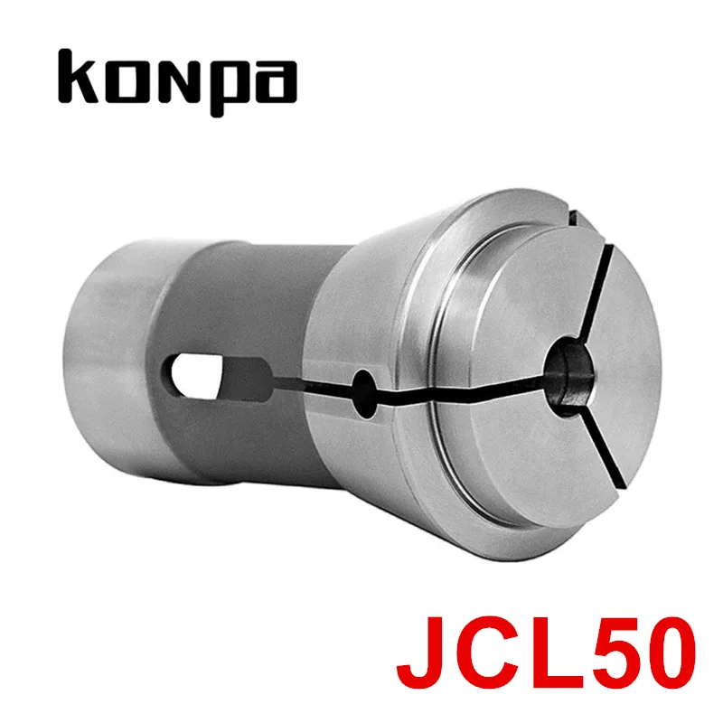 JCL50 Lathe Forward Push Out Spring Spindle Chuck Dead Length Clamping Collets JCL-50 Round Square Hexagon Hole