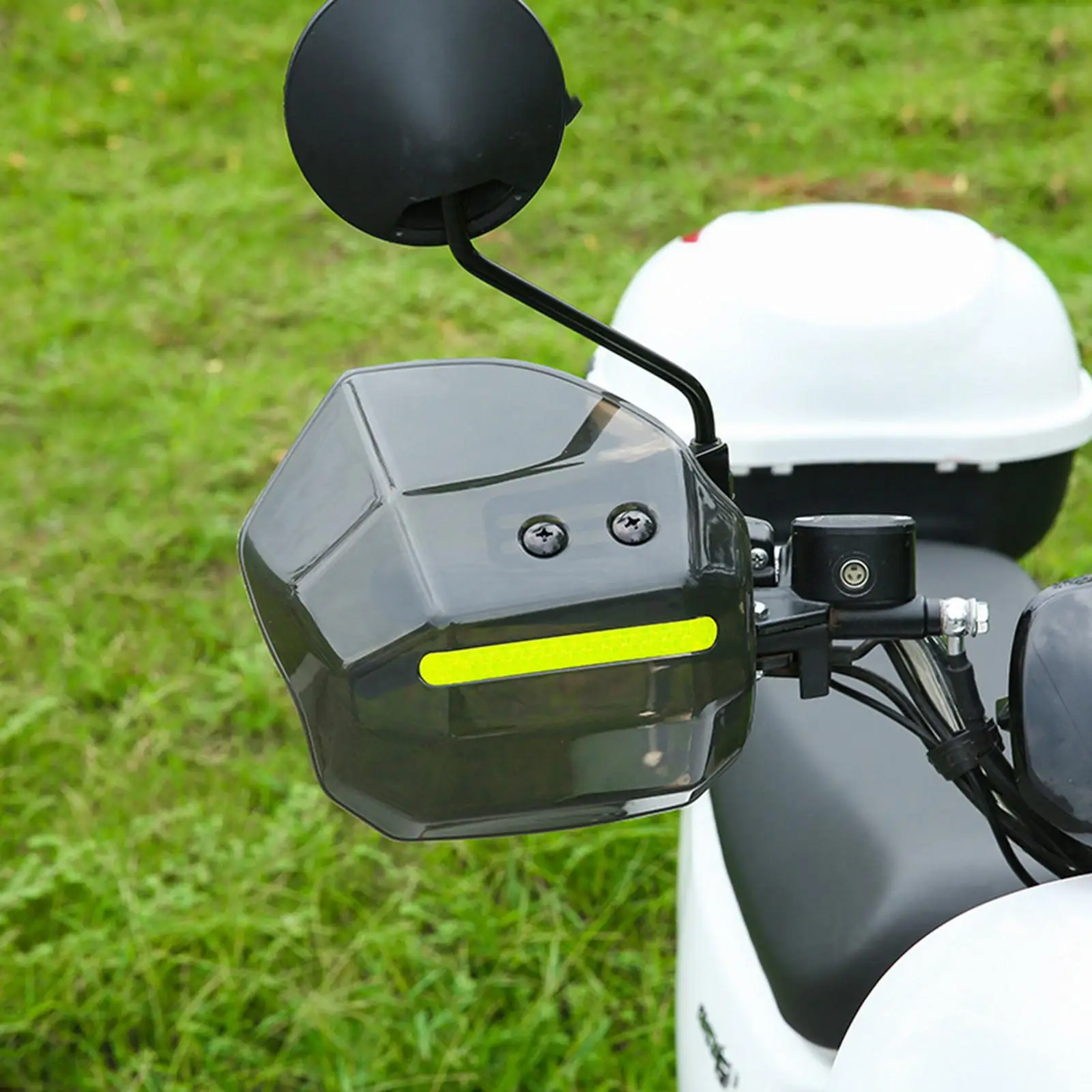 2x Motorcycle Handguards Handle Protectors Hand Guards Professional Rainproof Universal Handlebar Guards Protective Gear