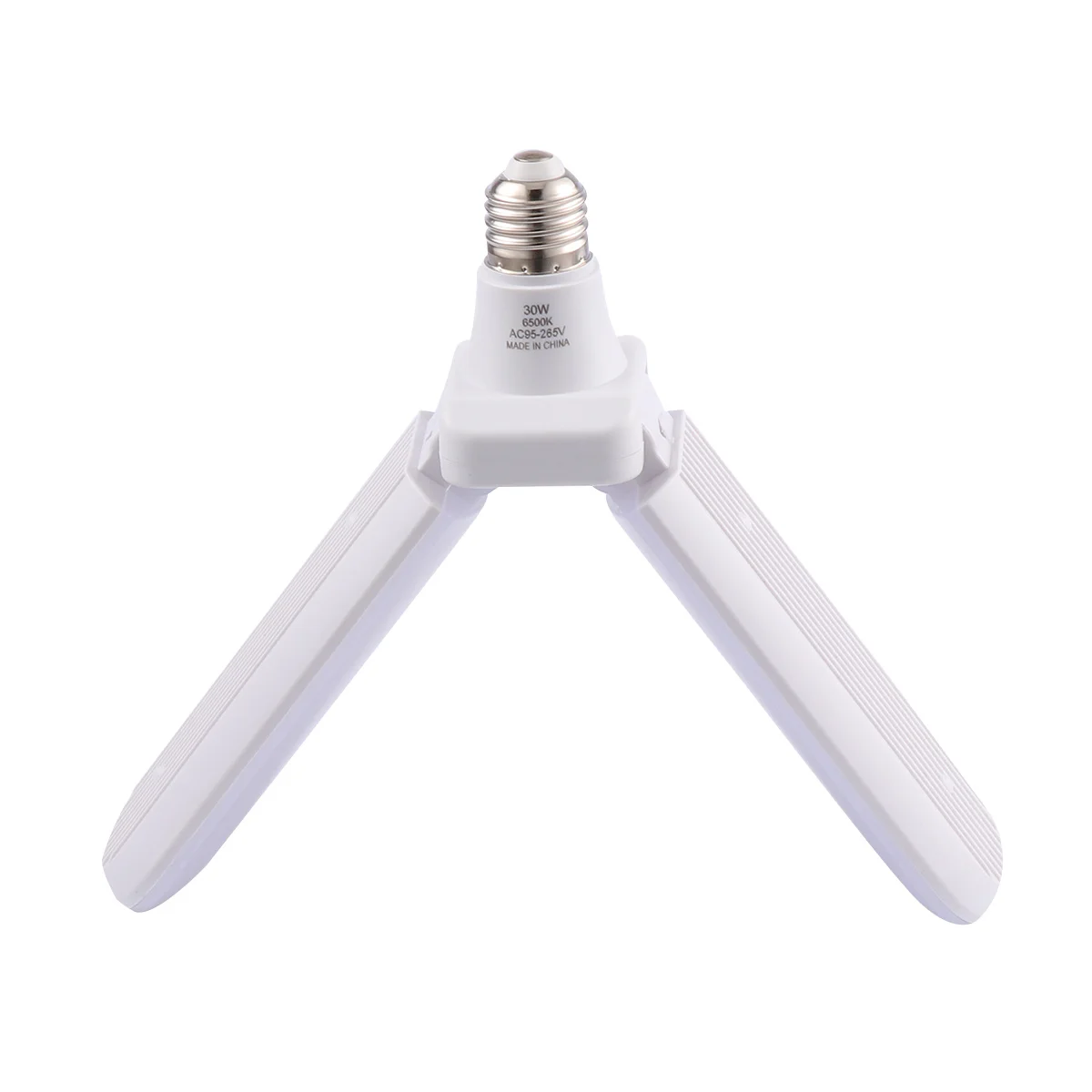 Lampadine a 2 pale con base pieghevole E27 30W Ac85-265V Angolo regolabile non per garage domestico Bar Hotel