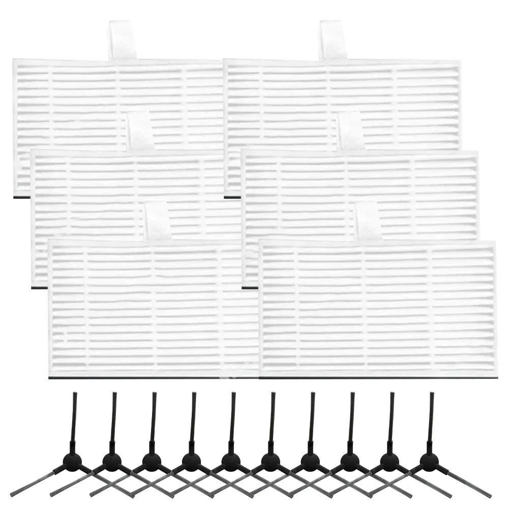 For GRUNDIG VCR 2330 Robot Vacuum Cleaner Side Brush Set Featuring Construction and Functional Alignment with OEM Layout