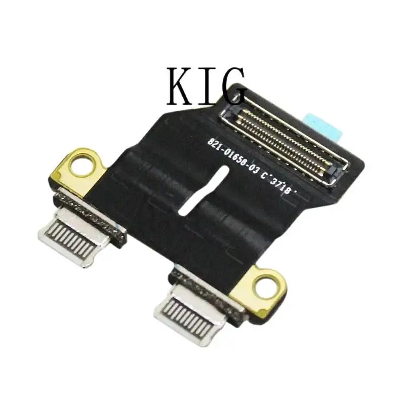 

NV. DC Power Jack I/O USB-C Board Flex Cable Replacement for MacBook Air 13 A1932 2018 A2179 A2337 2018-2020