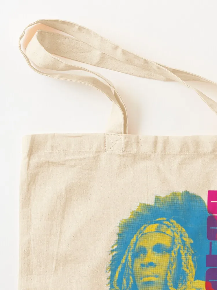 حقيبة سيلفستر ديسكو جرافيك حقيبة تسوق قماشية حقيبة قماش حقيبة نسائية قابلة للطي في السوبر ماركت #3