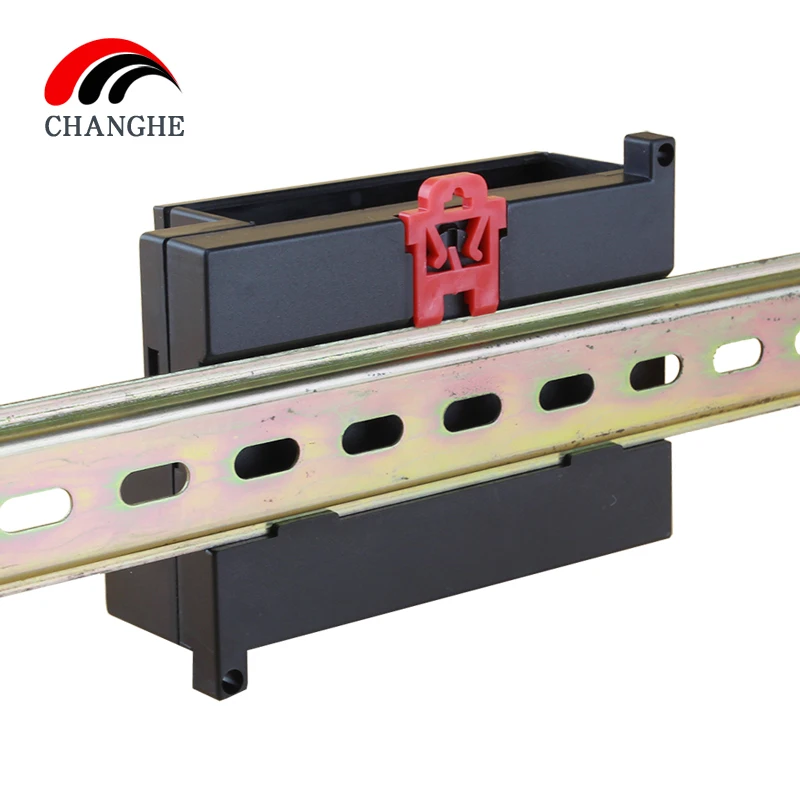 Industriële Controle Doos Plastic Geleiderail Junction Box Instrument Behuizing Plc Controller Behuizing Instrument Behuizing 120x80x43mm