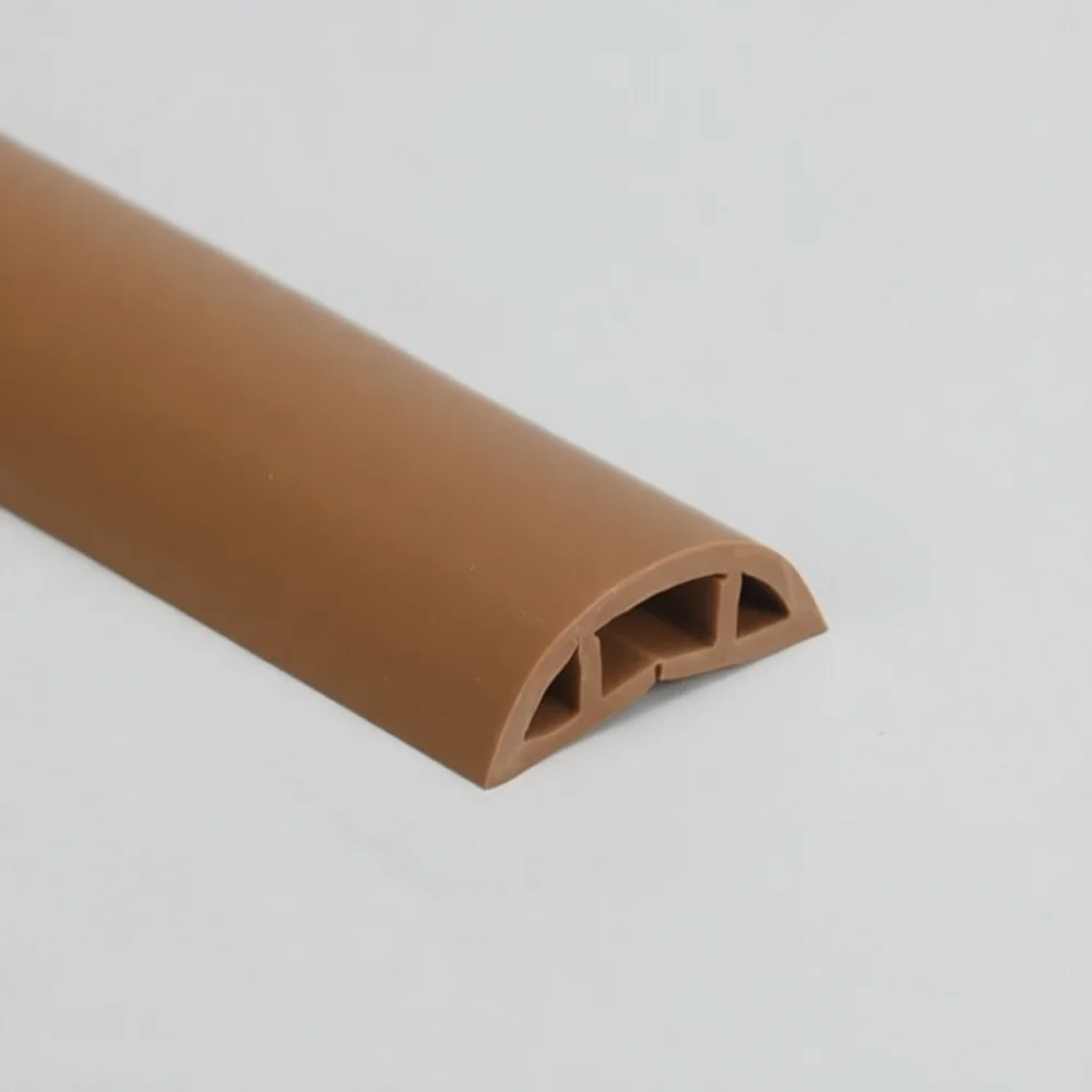 Flexible Floor Cable Hider Raceway PVC Cord Protector Wire Channel For KANGbeila Commercial Office Floor Wire Cover