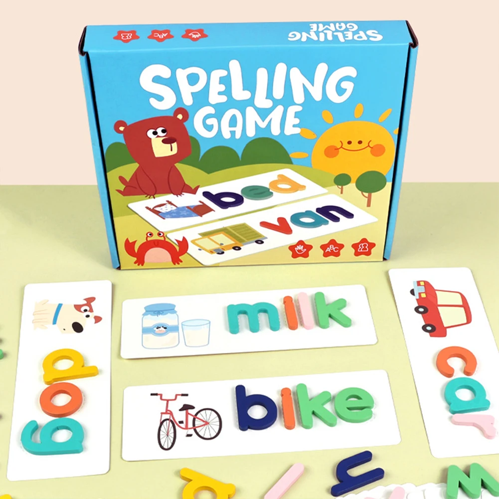 Renkli Alfabe Ahşap Bulmacalar - Board Game English For Kids incelemesi ve fiyatı