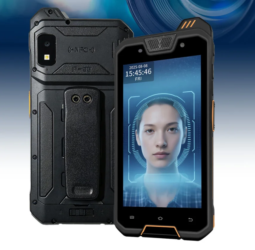 Explosion-proof Rugged Android Attendance Terminal 4G GPS Face Recognition IP68 Waterproof 5-inch Touch Screen Time