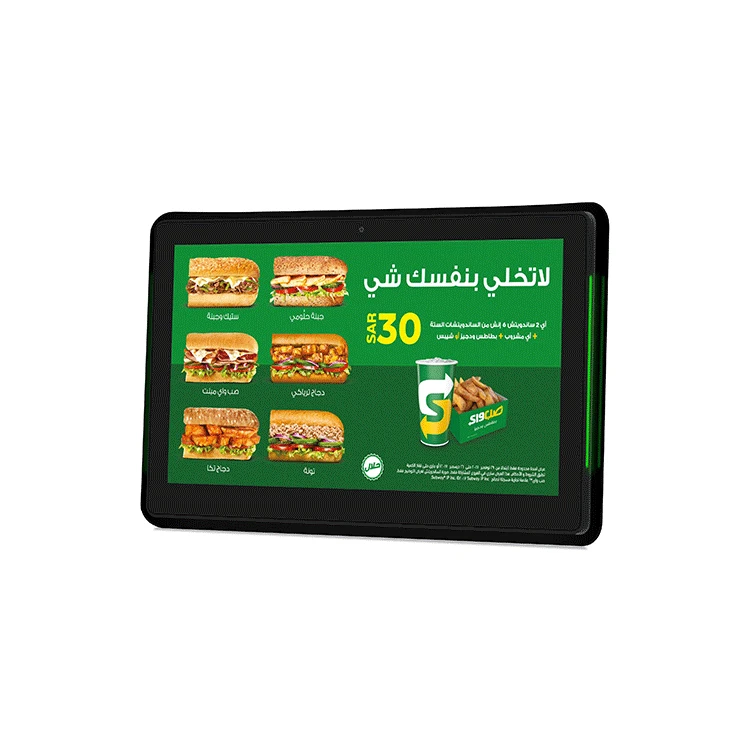 LED Light Bar Tablet para sala de reuniões, Nfc POE, Tablet Android, 10 em