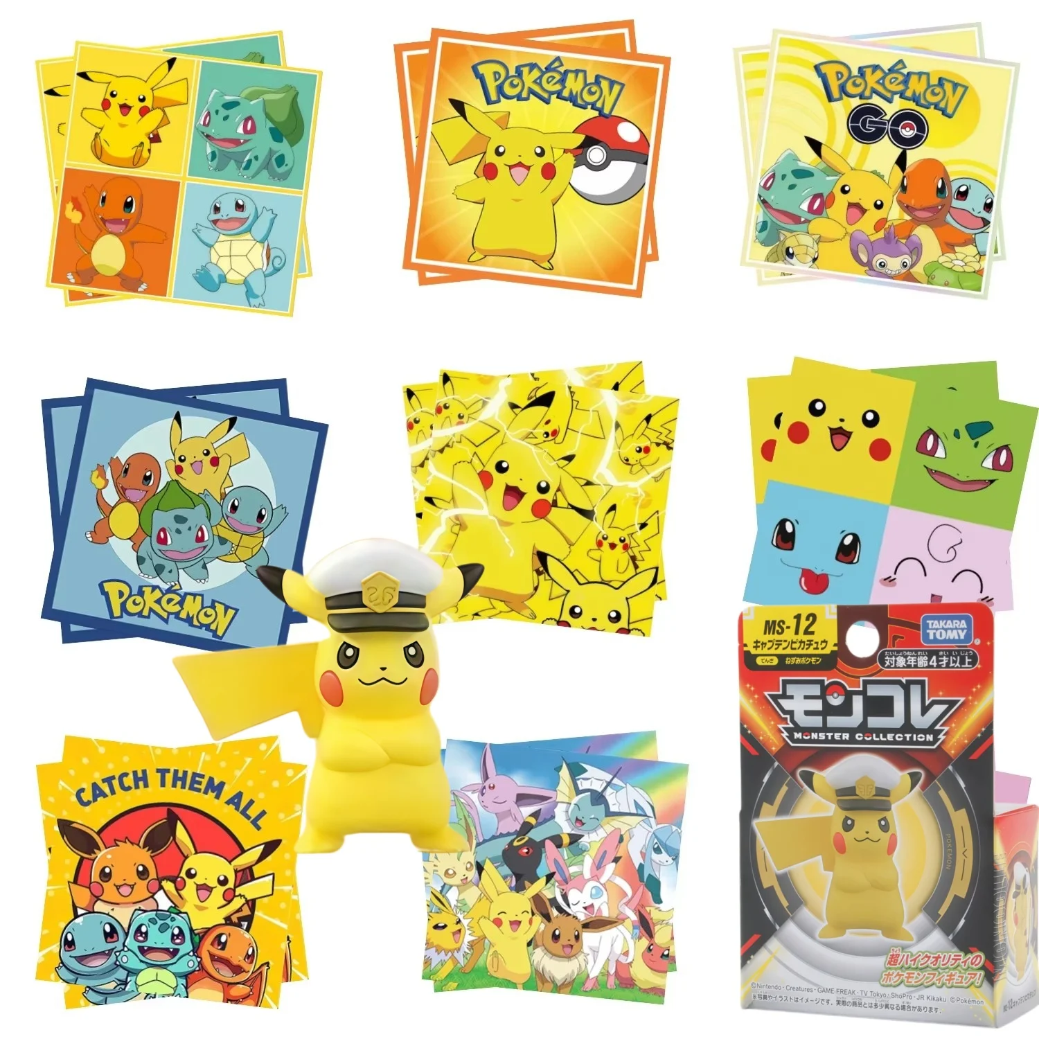 Papier-Pokeball-Servietten, Geburtstagsparty-Dekoration, Charizard-Geburtstagshandtuch, Bulbasaur-Papierhandtücher, Pokeball-Party-Gastgeschenke und Zubehör