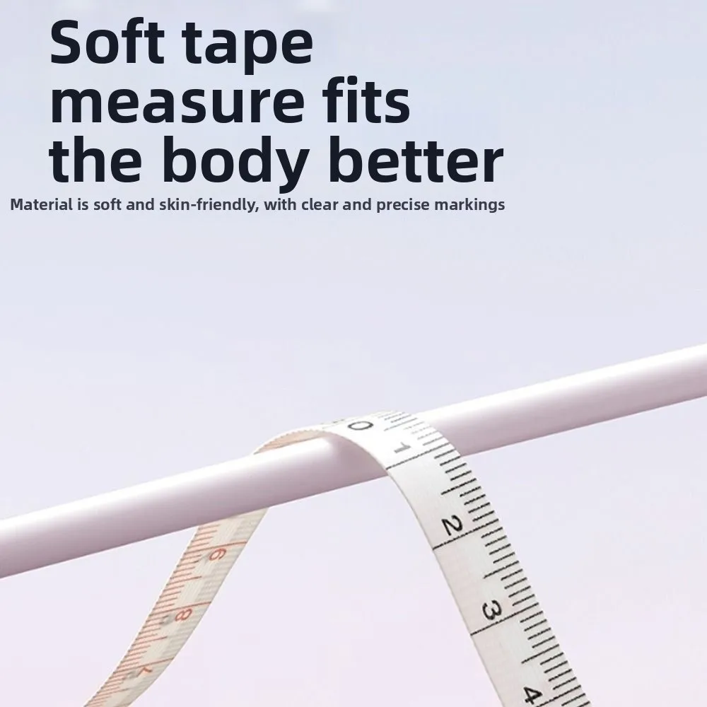 Soft Flexible Retractable Tape Measure Fiberglass Tape Automatic Rewind Soft Tape Measure Sewing Tape Measure