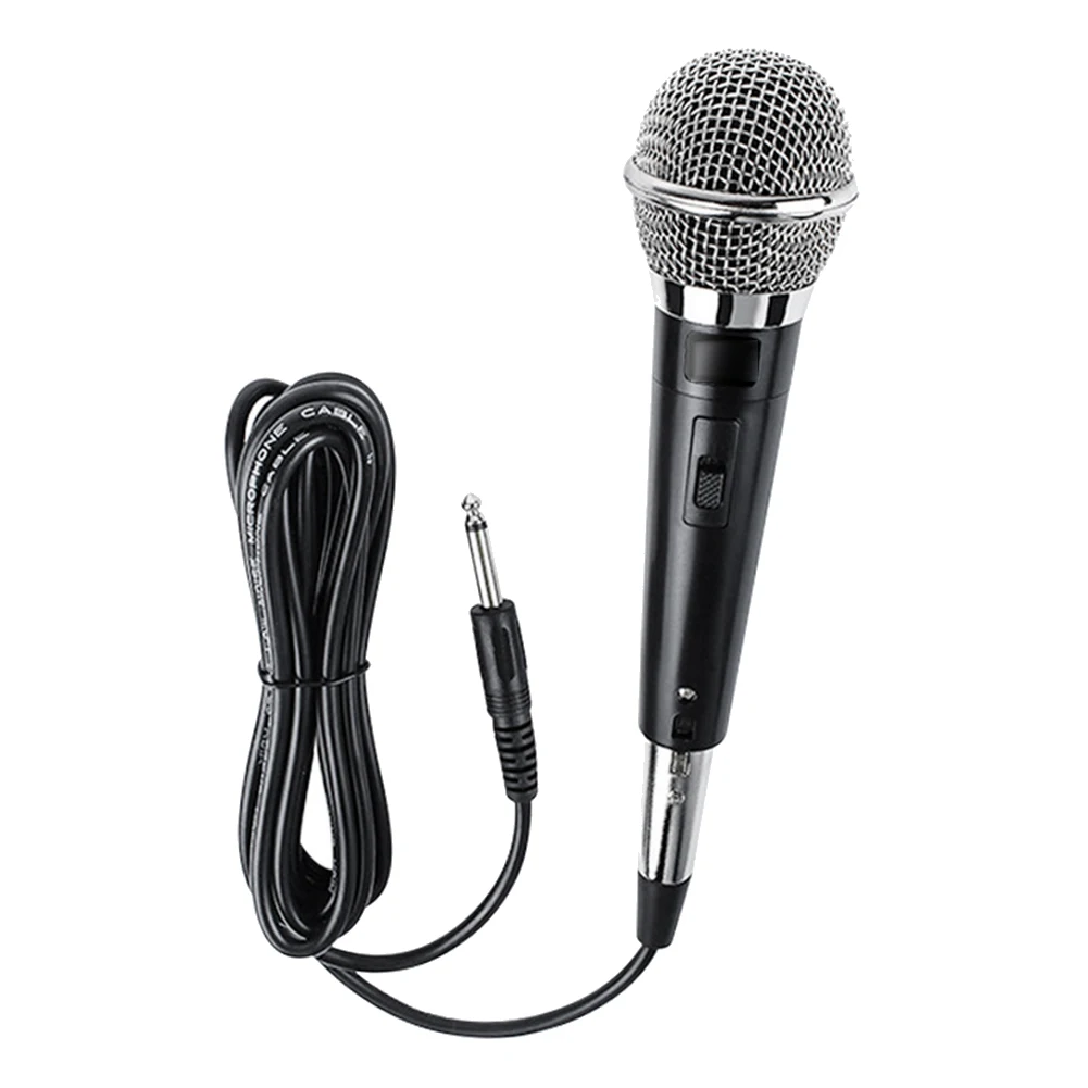 

Karaoke Microphone MIC Handheld Dynamic Wired Dynamic Microphone Clear Voice for Karaoke Vocal Music Performanc