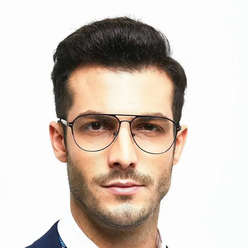 Photocrome bifocal glasses for reading from +0.75 to +4