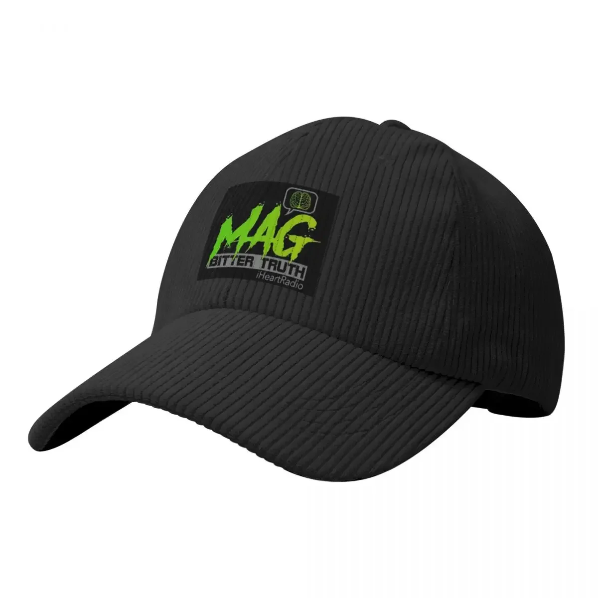 MAG BITTER TRUTH iHeart Radio Corduroy Baseball Cap Hat Man Luxury hiking hat Women's Beach Men's