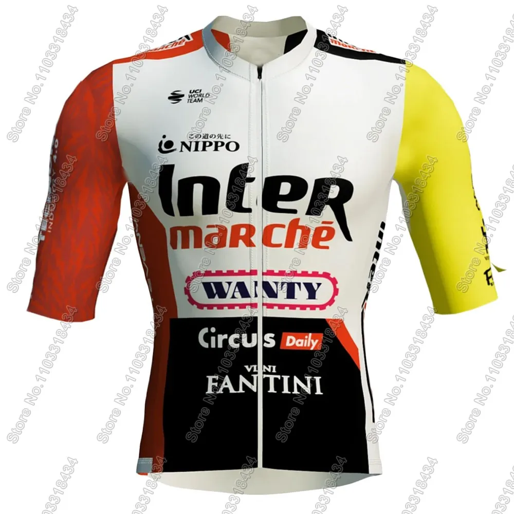 Wanty Cycling Jersey 2025 Set Summer BINIAM GIRMAY Green TDF Clothing Road Bike Shirts Suit Bicycle Bib Shorts MTB Wear Maillot view 6