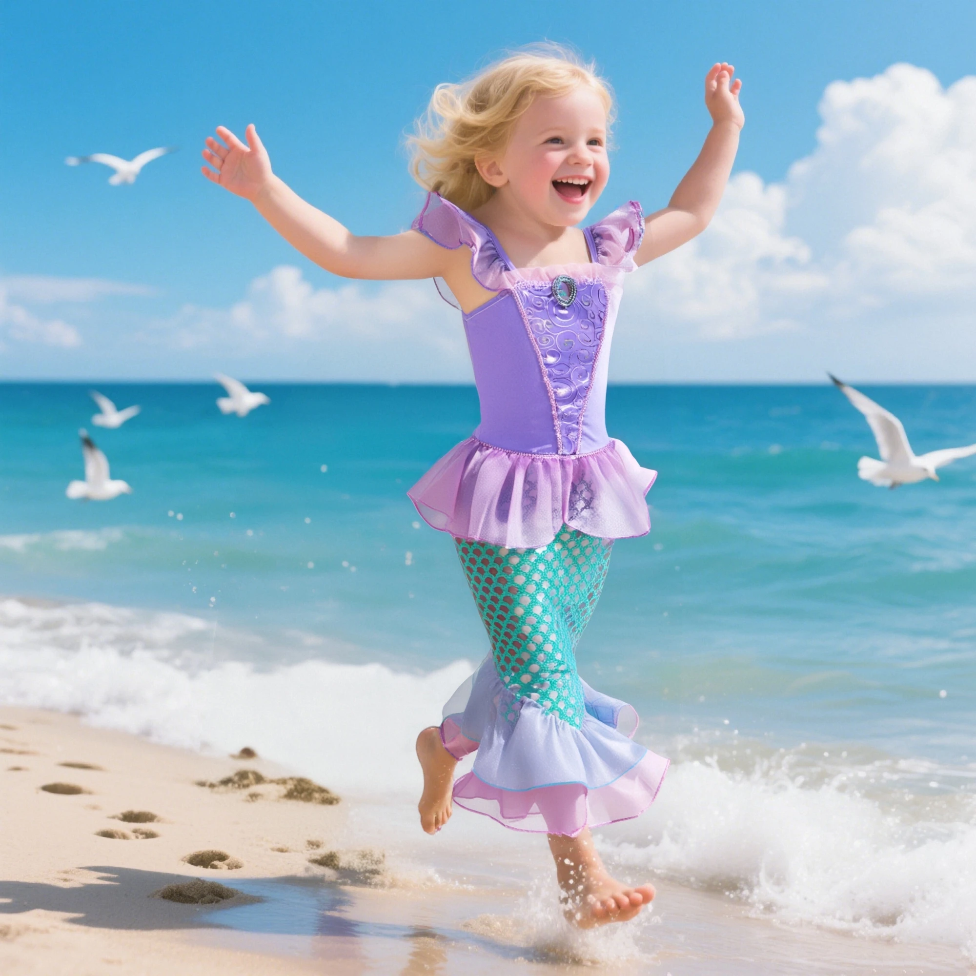Vestido Infantil Roxo Elegante