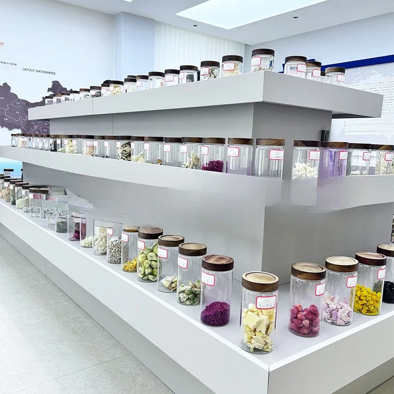 منتجات مائية تجارية أوتوماتيكية بالكامل صغيرة ومتوسطة الحجم، مجفف تجميد الروبيان