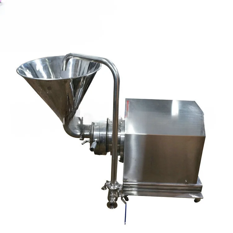 Sanitary grade pipeline colloid mill horizontal colloid pump titanium dioxide asphalt grinder