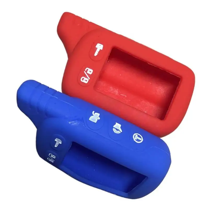 TZ9010 Silicone Case Cover For Car Alarm Keychain Tomahawk TZ9020 TZ-9010 TZ-9020 SL950 TZ9030 TZ-9030 TZ7010 S-700 TZ-7010 S700