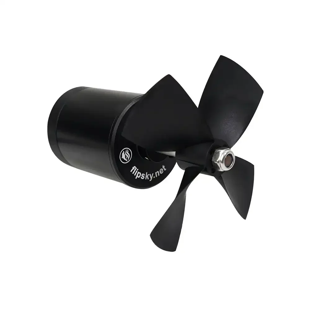 Flipsky 5062 Waterproof Brushless Motor 160KV Max 1100W IP58, 6-14S, Front or Rear Shaft with 4-Blade Propeller