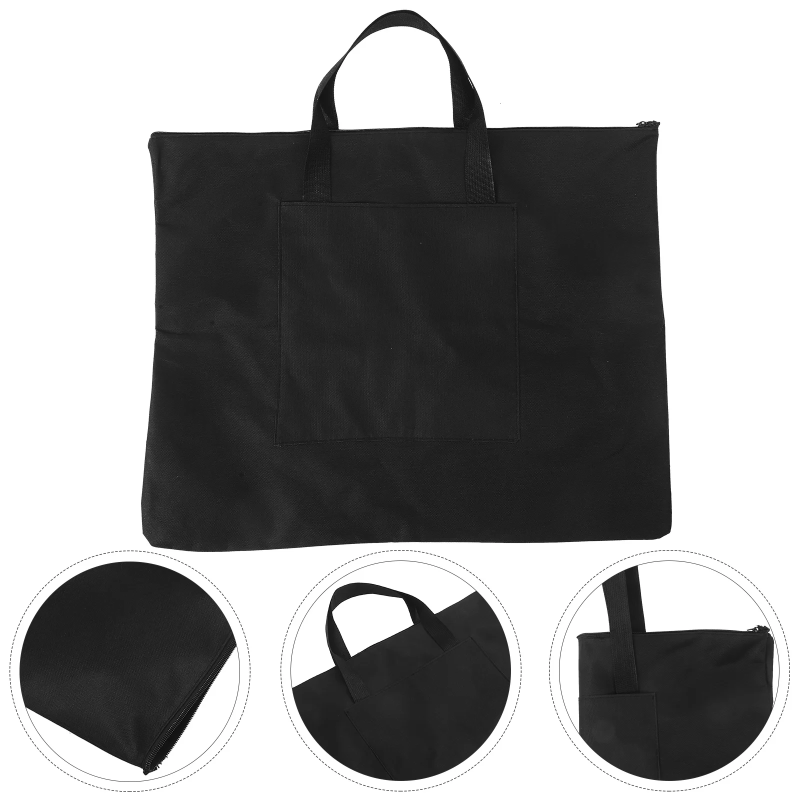 حقيبة رسم كبيرة مقاومة للماء، حافظة فنية قماشية قوية لرسم الرسم والرسم يحمل فرش الرسم