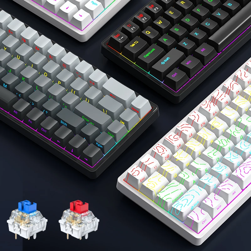 APAYADO A68 คีย์บอร์ดแบบมีสายแ - Gaming Keyboard Budget บทวิจารณ์และราคา