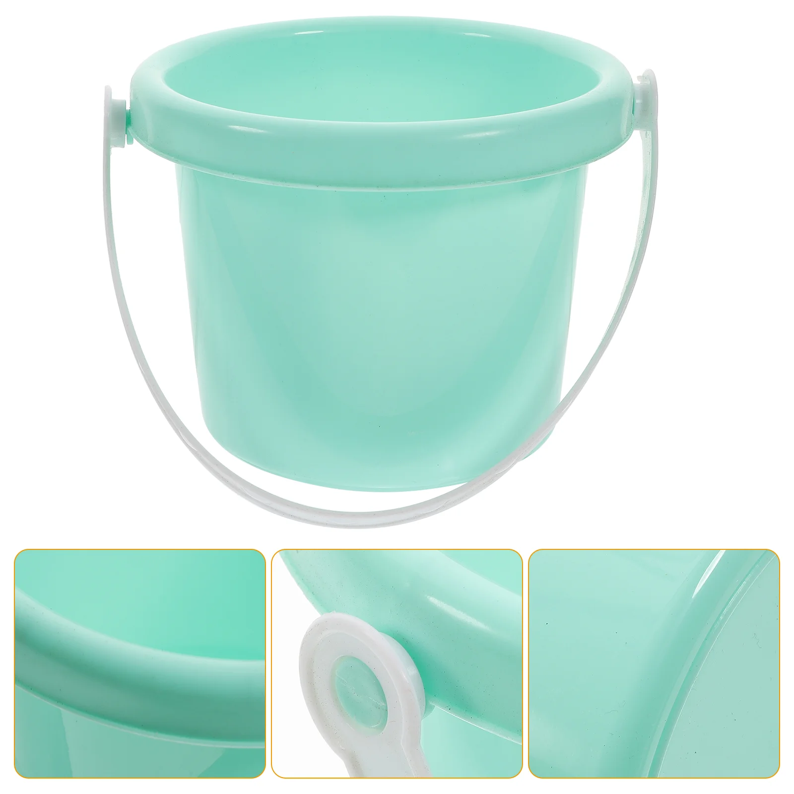 4 ชิ้นพลาสติก Barrel Mini Bucket ของเล่นถังทรายขนาดเล็กเด็กจํานวนมากเด็ก Sandbox Beach ถัง Keg