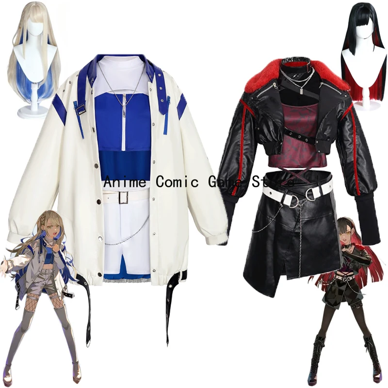 

in Stock S-3XL Azusawa Kohane Shiraishi An Cosplay Project Sekai Colorful Stage ULTRA C Costume Wig Halloween Outfits for Women