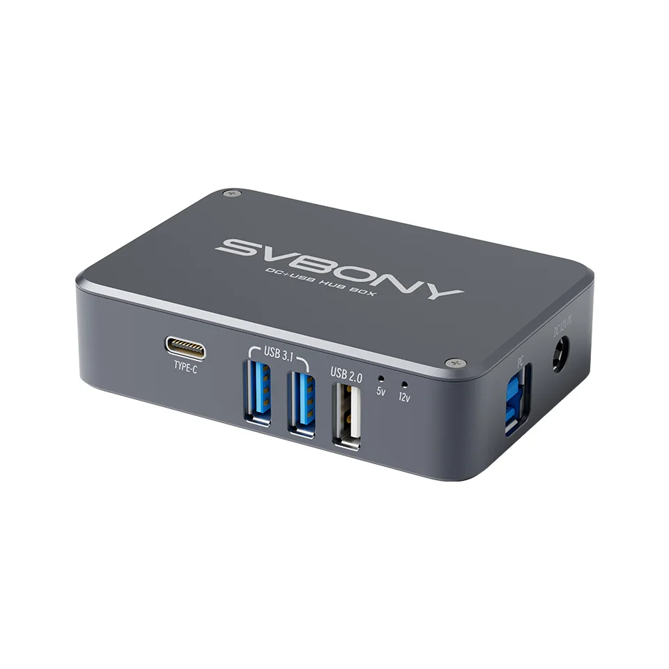 

Svbony SV241 Astronomy Micro DC+USB HUB Box USB3.1 High-speed Readout Output & Type-C Interface for Astrophotography