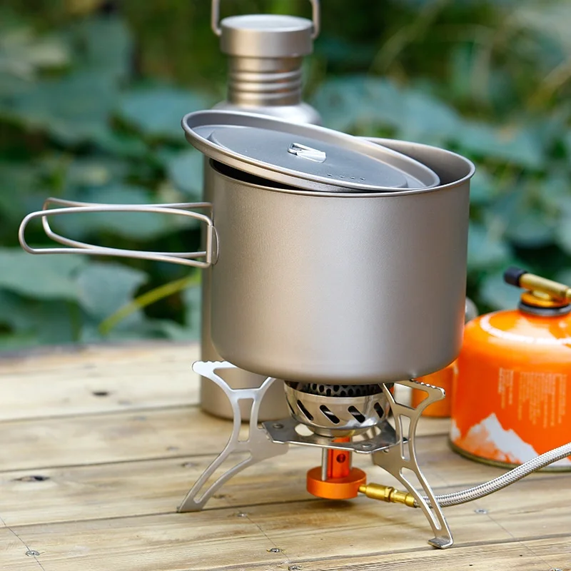 Outdoor Hanging Soup Pot Large Capacity Camping Picnic Portable Water Heating Cooking Cookware