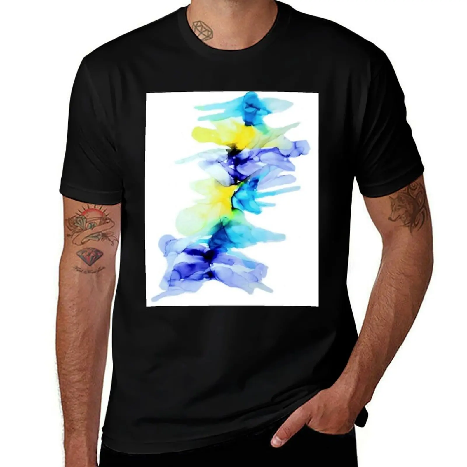 

Dancing pattern T-Shirt Soft Touch Basic Cotton T-Shirt