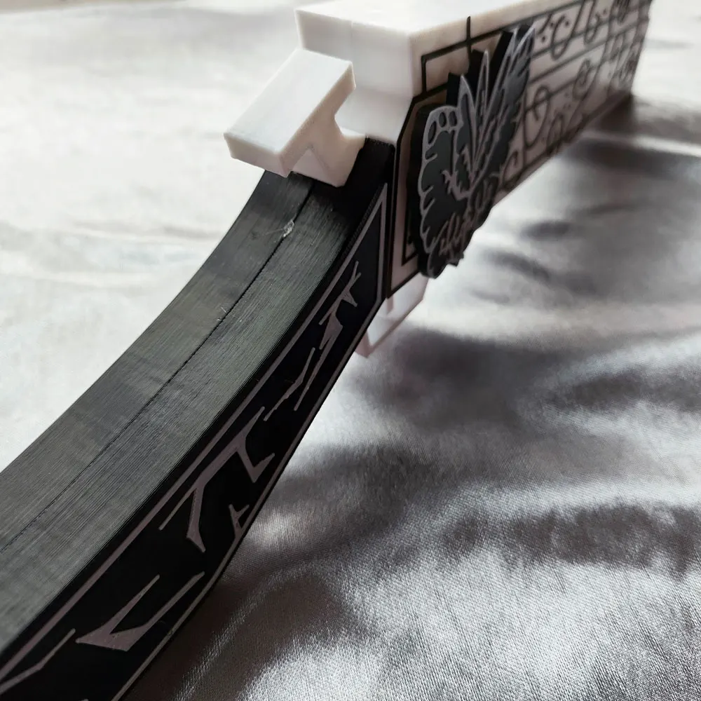 Juego de Anime Biblioteca de Ruina Angela, accesorios de Cosplay, pistola de mariposa blanca y negra, accesorios de juego de rol para fiesta de Halloween para hombres y mujeres