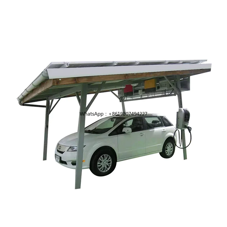 Cargador Solar para Vehículos Eléctricos de Corriente Continua, Tipo CCS 1 y Tipo 2, Estación de Carga Solar para Vehículos Eléctricos, Sistema de Carga EVSE con Batería y MPPT