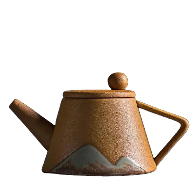

Spot 145ml mini porcelain wholesale ceramic Chinese glazed painting mini ceramic teapot