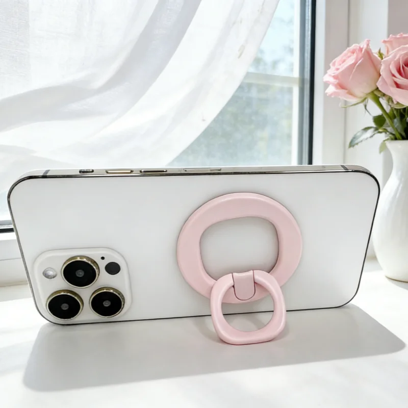 

Universal magnetic ring phone holder, magnetic phone holder, ring fixator, desktop stand
