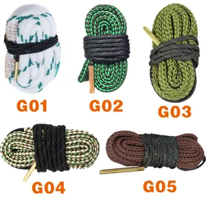 مسدس الصيد برميل مسح ، تنظيف فرشاة حبل النحاس ، أدوات تنظيف التجويف 12Gauge ، مسدس بندقية ، مقياس 308 Cal ، مرفق 223 أعلى 10 مبيعات لبرميل البنادق - رقم 10